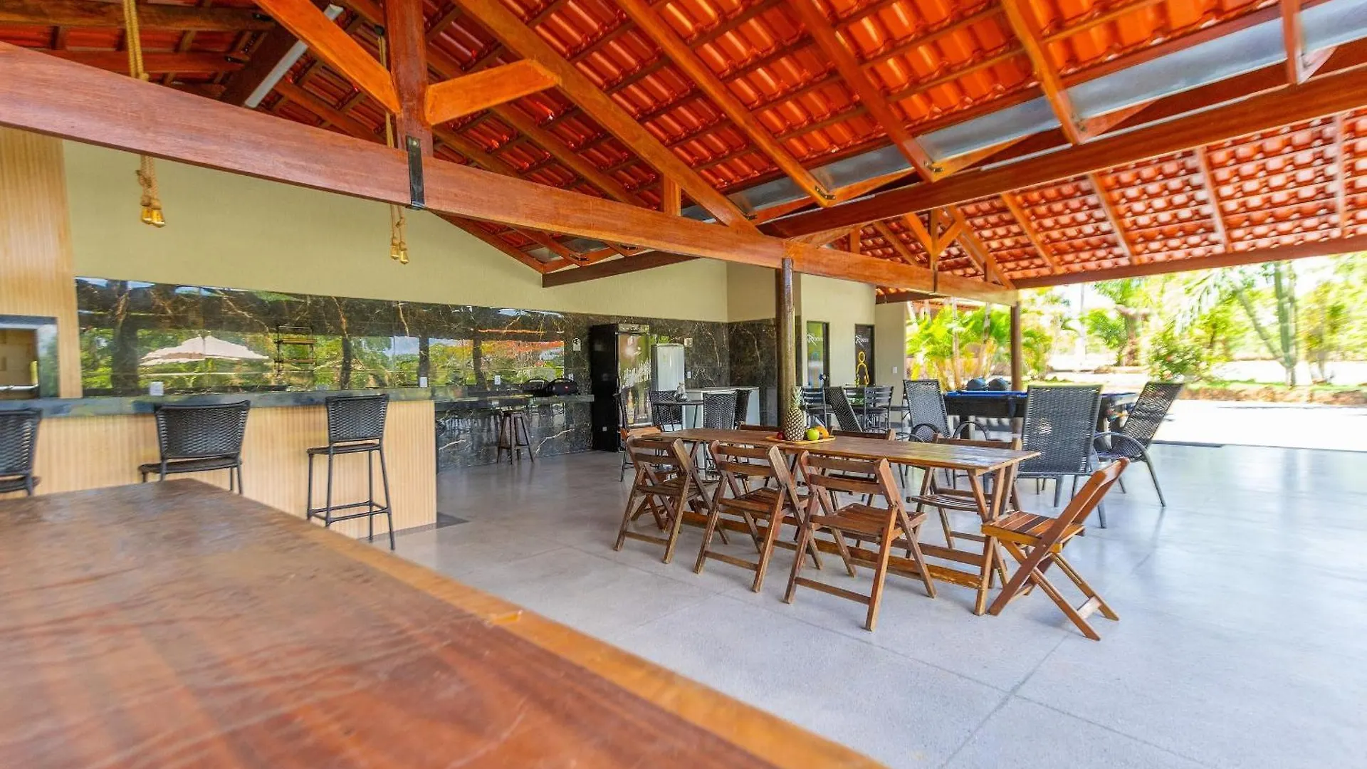 Paraiso Familiar 6 Quartos Piscina E Churrasqueira カルダス・ノバス ファームステイ